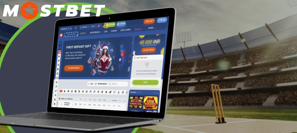 Mostbet bookmaker website in India