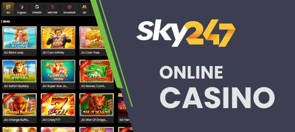 Play in casino with Sky247